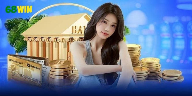 Nhiều phương thức linh hoạt cho bạn rút tiền 68WIN nhanh chóng